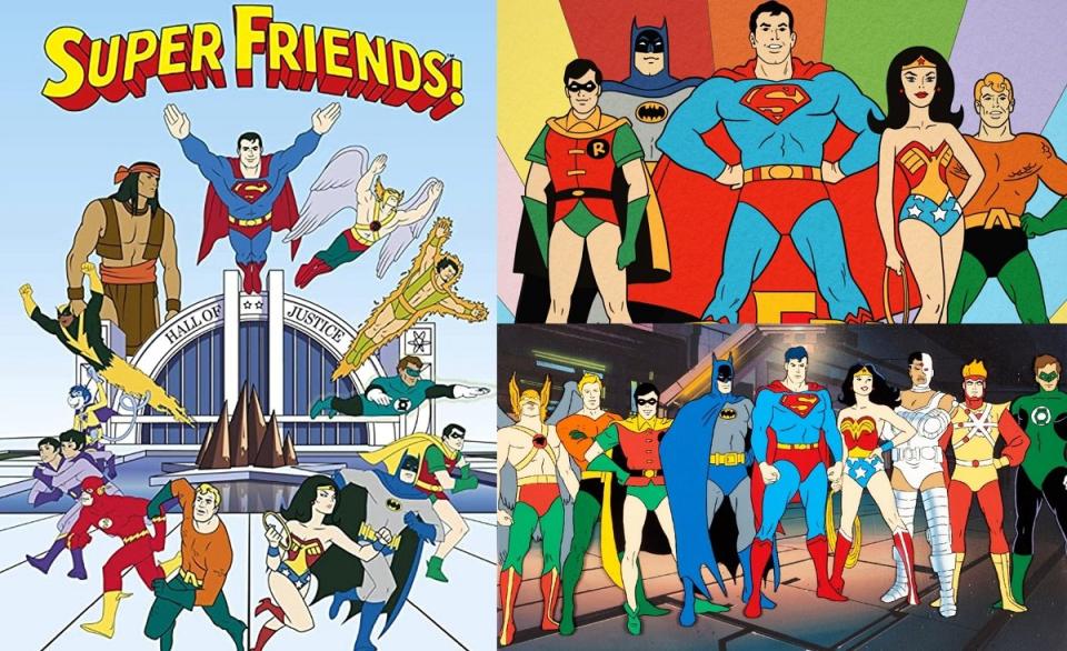 The Hanna-Barbera animated Super Friends, in various iterations. 