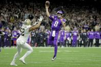 NFL: NFC Wild Card-Minnesota Vikings at New Orleans Saints