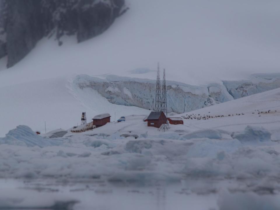 Views of the research station.