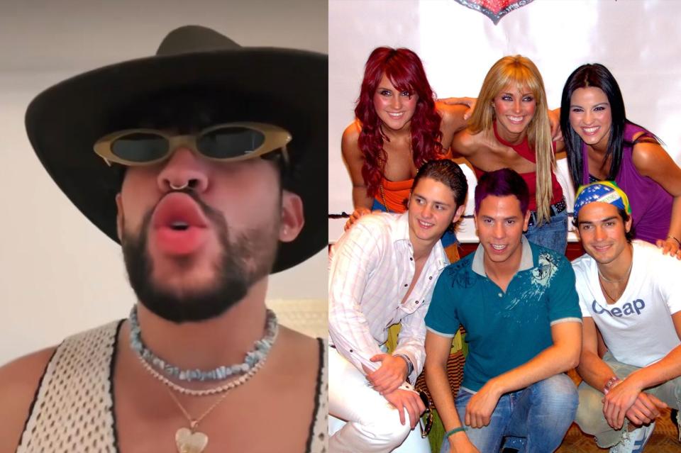 Instagram / Mezcalent        Bad Bunny y RBD   