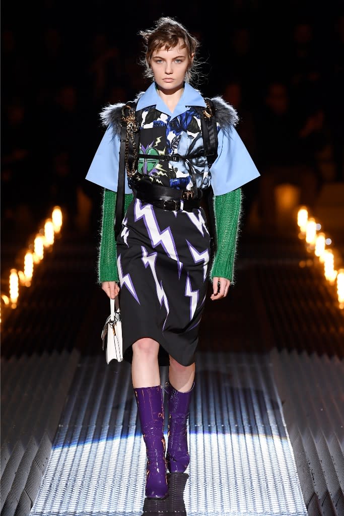 prada fall 2019 men's collection, milan fashion week men's