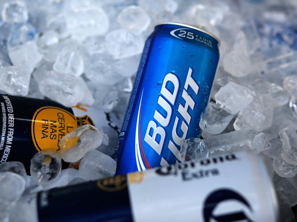 beer bud light ice