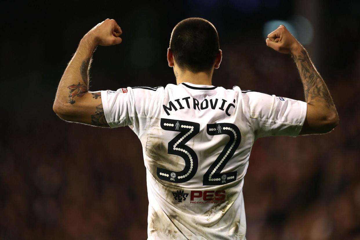 On fire | Aleksandar Mitrovic has scored nine goals since joining Fulham on loan from Newcastle: Getty Images