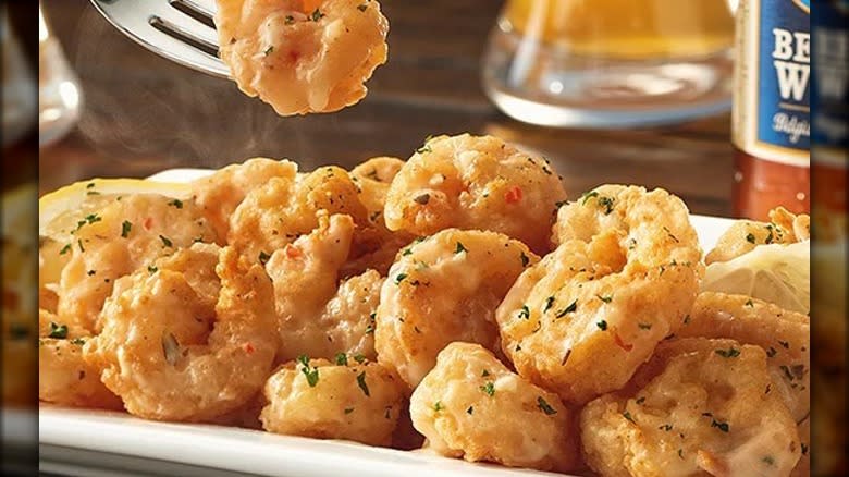 Olive Garden shrimp scampi fritta