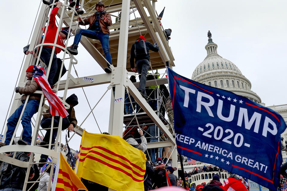 IMAGE: Trump supporters storm Capitol (Tayfun Coskun / Anadolu Agency via Getty Images)