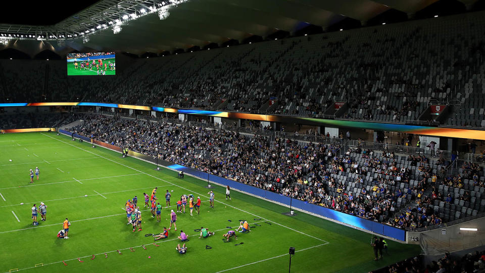 <p>“The people of NSW, and we don’t take this lightly, gave us the tick to keep moving forward and we know in our heart of hearts what is right for the citizens of our state,” Ms Berejiklian told reporters from the turf of the new stadium. </p>