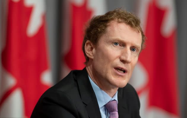 Indigenous Services Minister Marc Miller speaks during a news conference on June 5, 2020 in Ottawa.