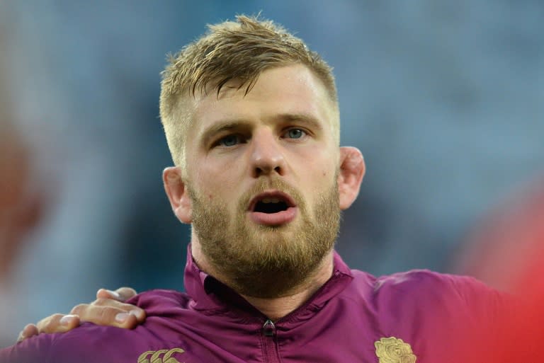 England's Grand Slam-winner George Kruis, seen in August 2015, is cleared of a charge of biting an opponent by a Rugby Football Union disciplinary panel