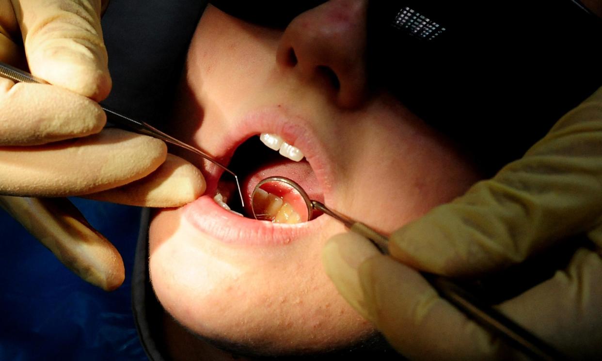 <span>Only 43% of adults in England saw a dentist in the two years to the end of June 2023.</span><span>Photograph: Rui Vieira/PA</span>