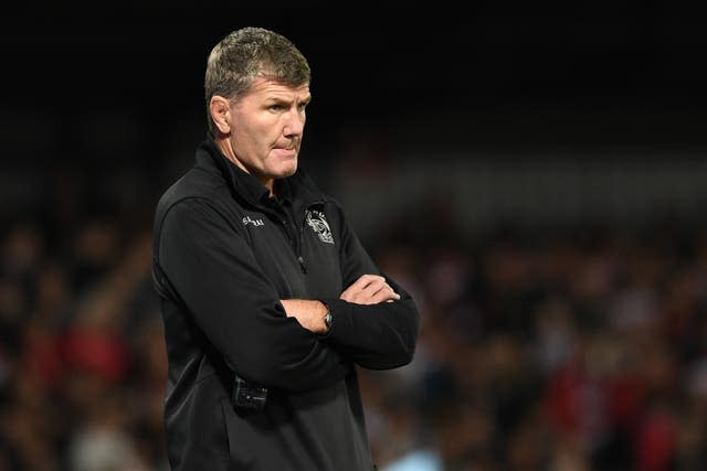 Exeter rugby director Rob Baxter