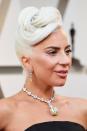 <p>When she's not dabbling with pastel blue or bright pink hair, Lady Gaga's bleached blonde hair is her go-to.</p>