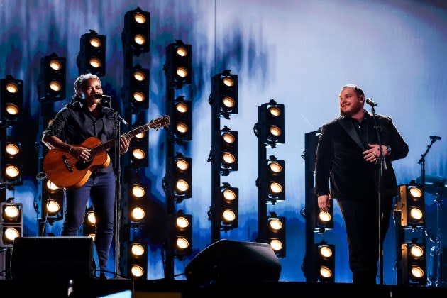 Tracy Chapman and Luke Combs perform onstage during the 66th GRAMMY Awards on February 04, 2024 - Credit: Photo by John Shearer/Getty Images for The Recording Academy