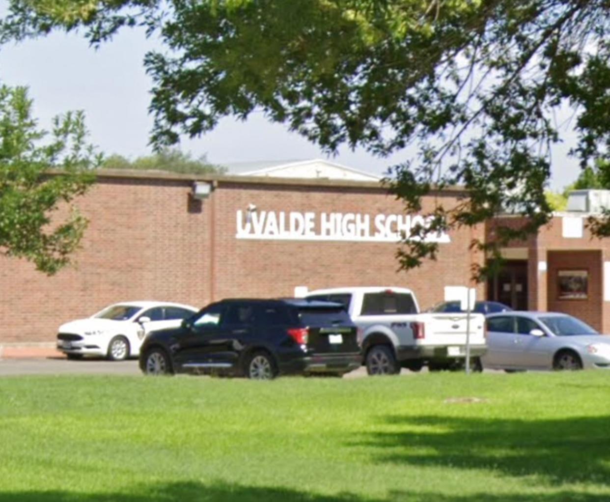 Uvalde High School in Texas.