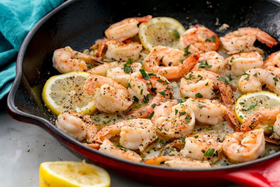 Lemon Garlic Shrimp