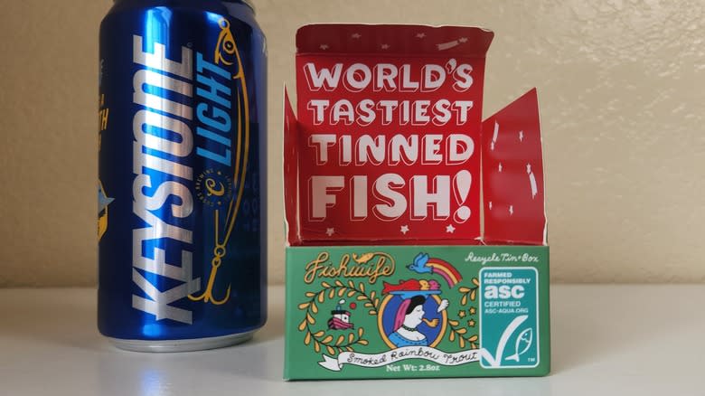 Keystone Light and Fishwife can