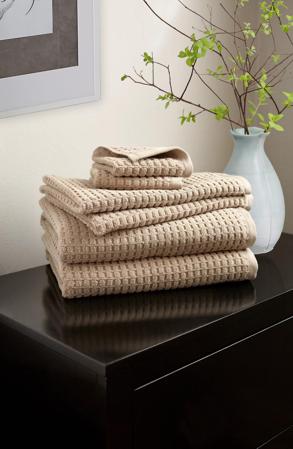 6-Piece Bath Towel, Hand Towel & Washcloth Set