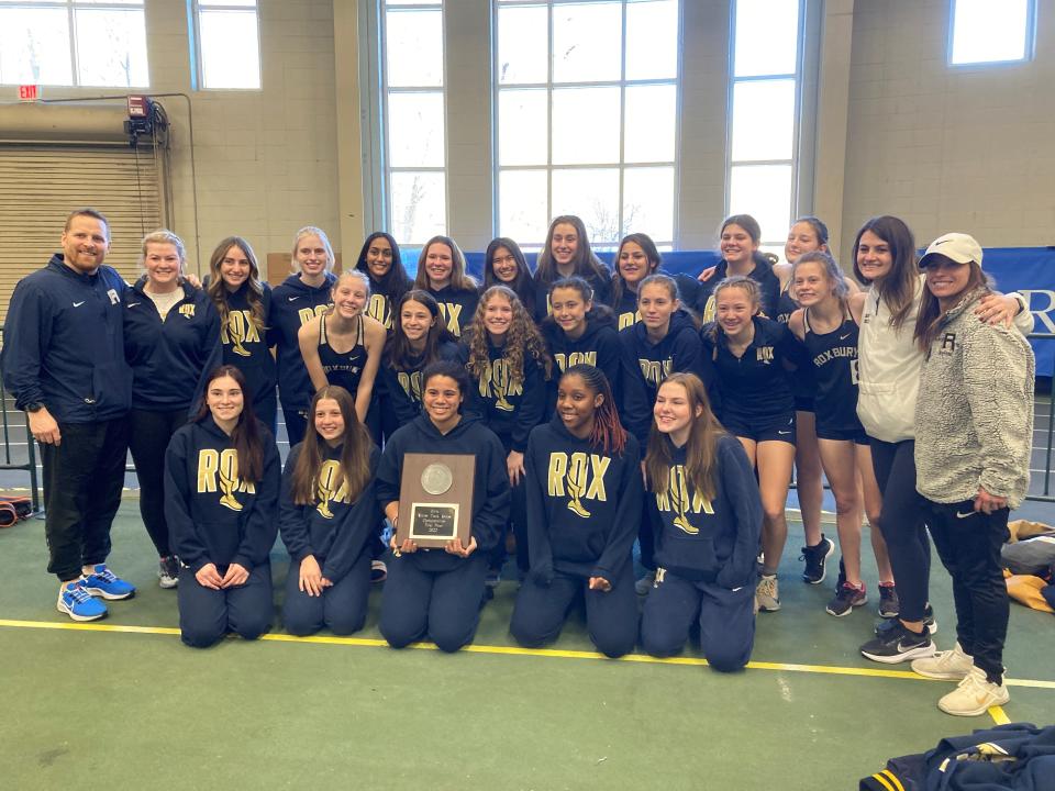 Roxbury shared the Morris County Relays title with Chatham on Jan. 8, 2022.