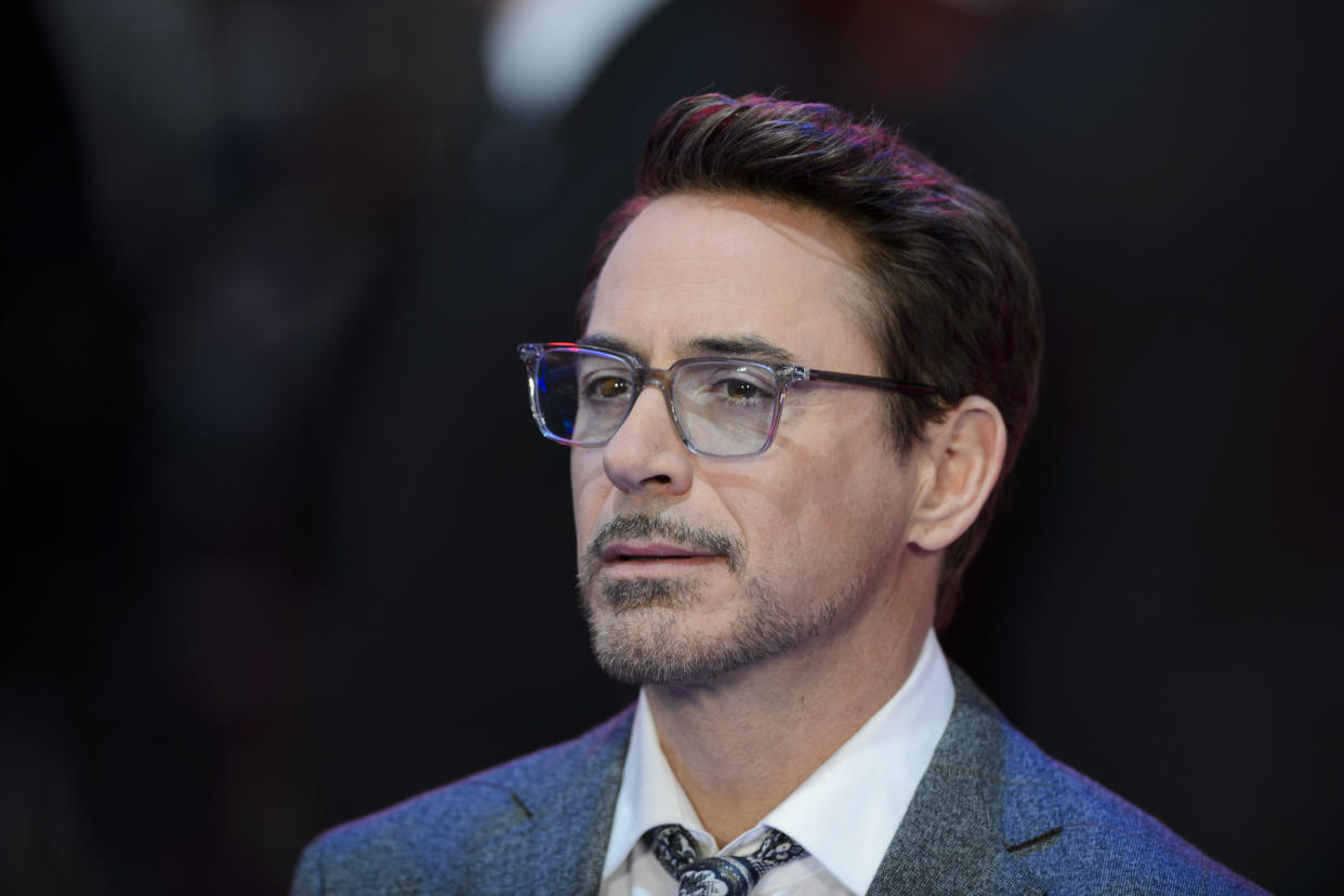 Robert Downey Jr attending the Captain America: Civil War European Premiere held at Vue Westfield in Shepherd's Bush, London. 