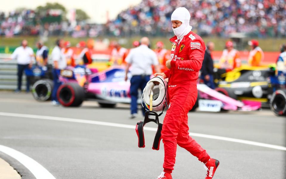 Sebastian Vettel had another race to forget at Silverstone - Getty Images Europe