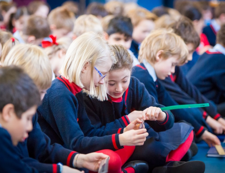 <p>The school employs a counsellor to encourage pupils to speak up when they’re feeling unhappy. The children also form an Anti-Bullying Committee.<br><i>[Photo: Thomas’s]</i> </p>