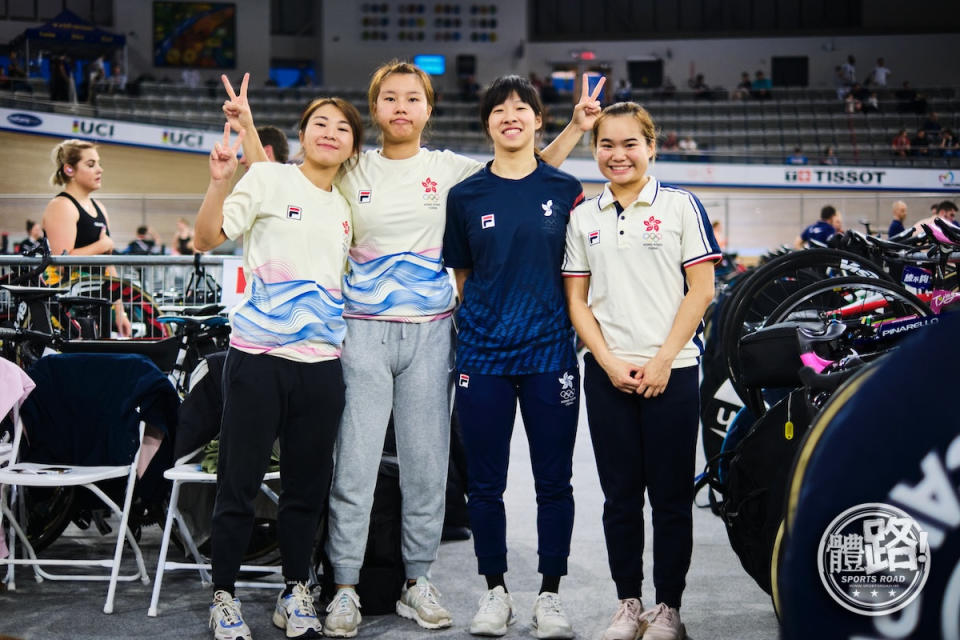 Short team members: Yang Chuyao, Tong Sen, Wu Siying, Cheng Yanshan (from left) (Photo: Tilu Database)