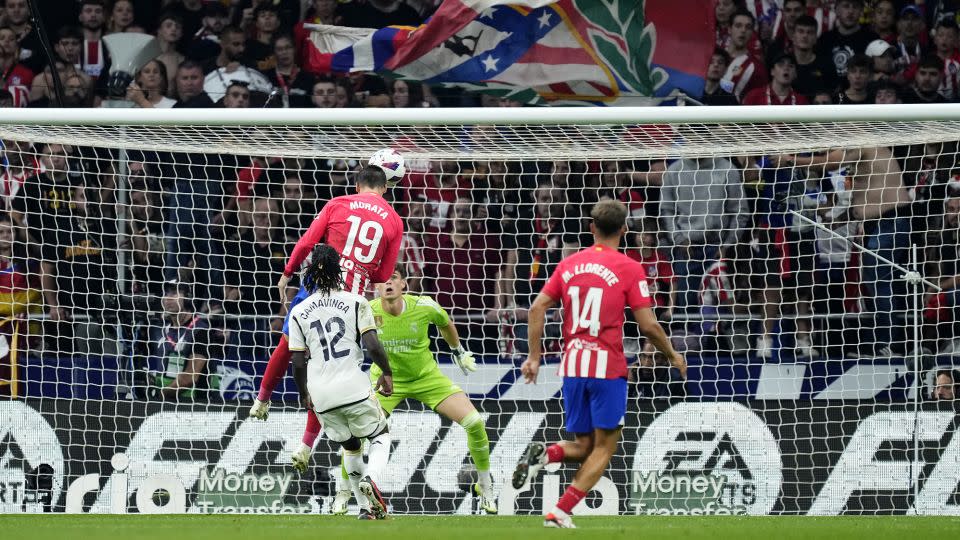 Madrid was unable to deny Atlético in the air and conceded three very similar goals. - Jose Breton/Pics Action/NurPhoto/Getty Images