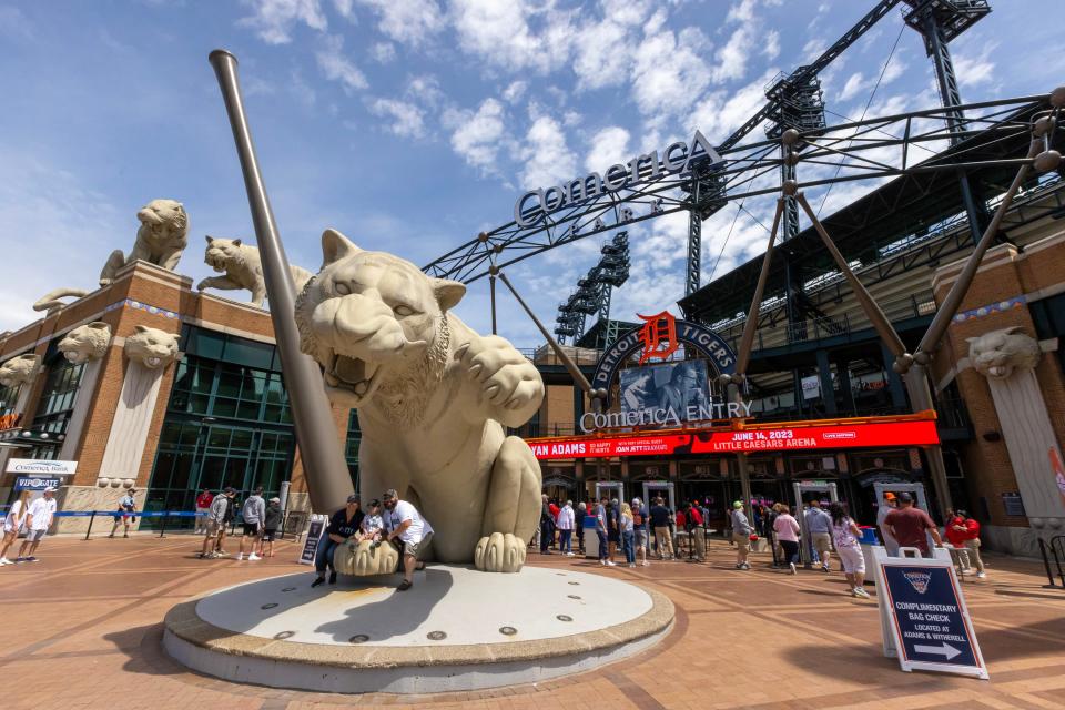 Detroit's Comerica Park.