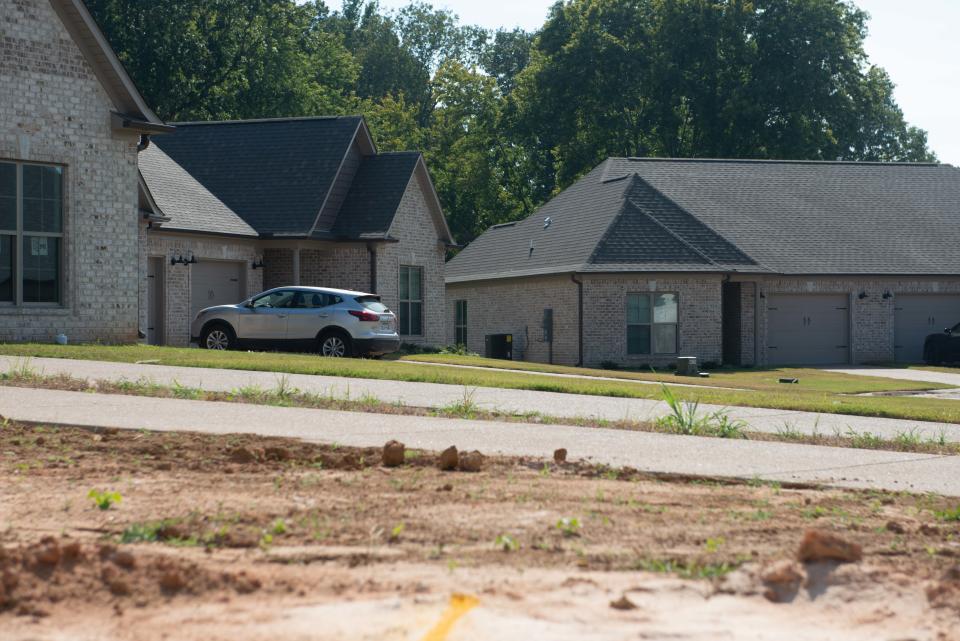 Construction of Old Humboldt Road development goes underway on Tuesday, Sept. 19, 2023. The future BlueOval City Ford plant in Stanton, Tenn. has ushered questions about Jackson's abilities to house new workers the plant may bring.