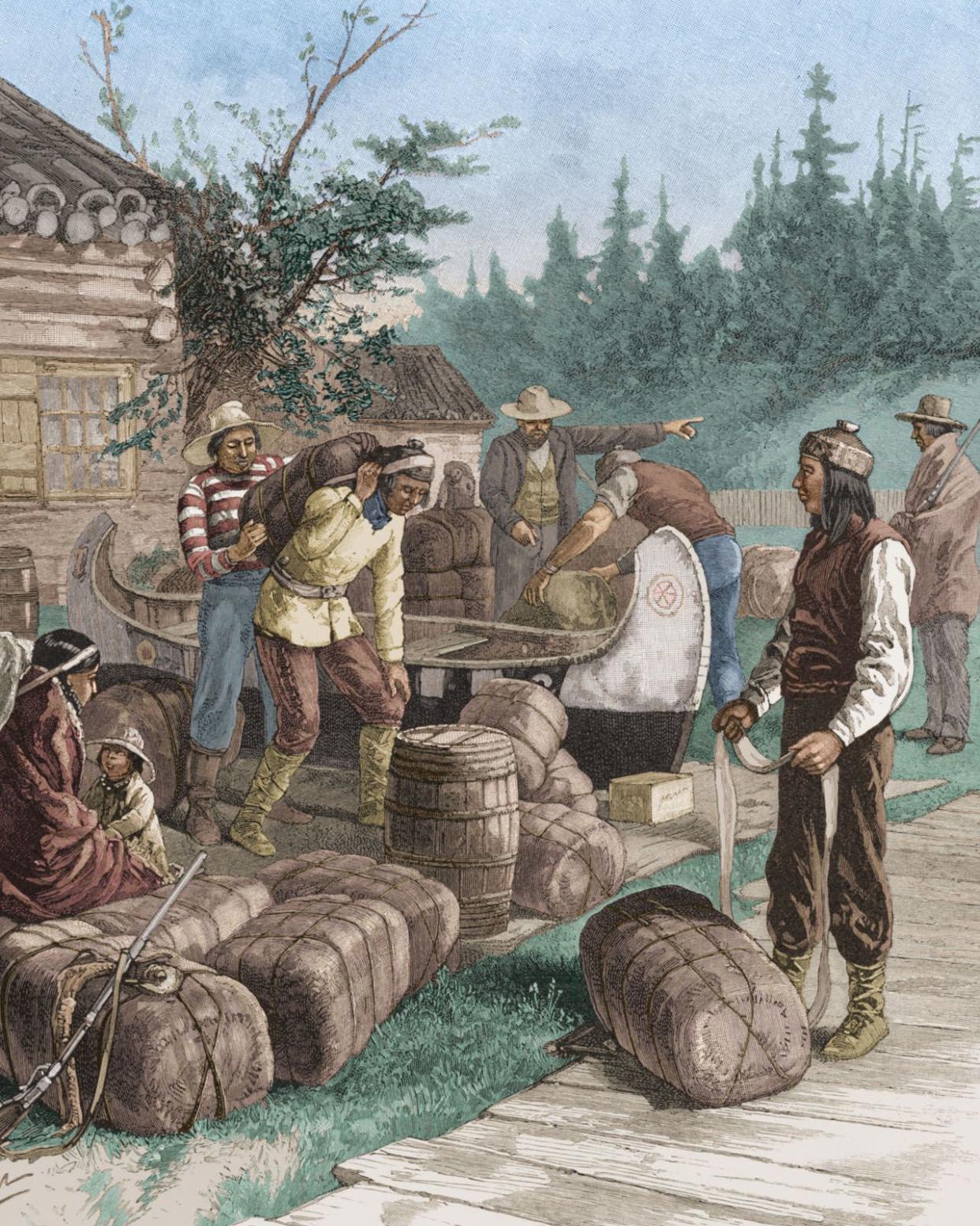 north american fur traders