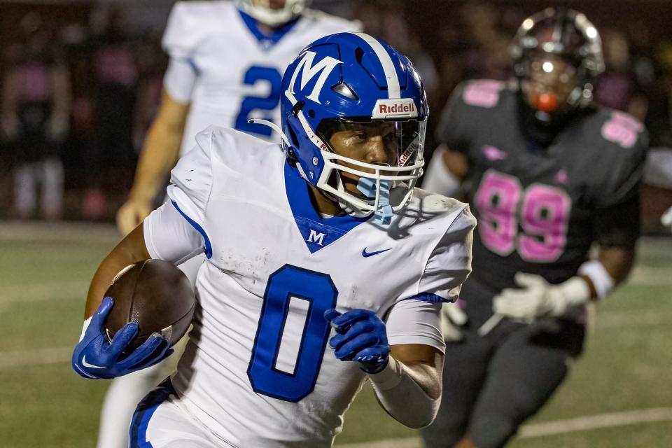 McCallie's Ja'von McMahan ran for 1,694 yards this season.