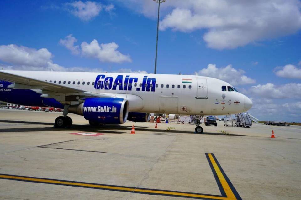 GoFirst recently filed for voluntary insolvency resolution.  Praveen Thirumurugan / Go First Airlines in the apron