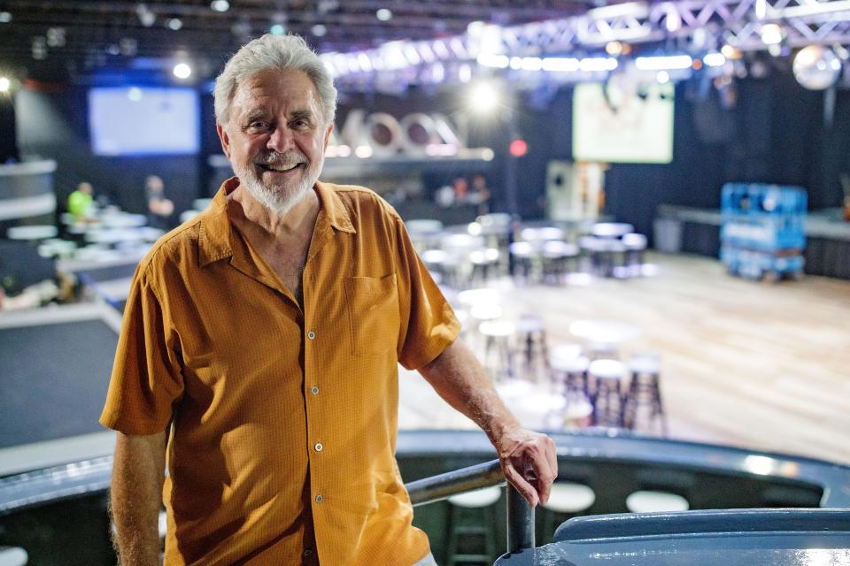 Scott Carswell, owner of The Moon, poses for a portrait inside his venue Thursday, Sept. 16, 2021. 