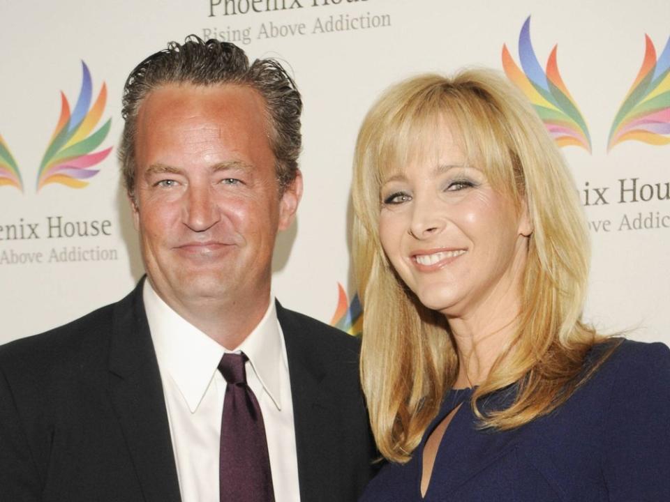 Matthew Perry und Lisa Kudrow auf einem Event im Jahr 2015. (Bild: imago images/The Photo Access)