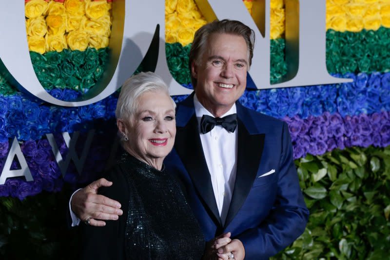 Shirley Jones and Shaun Cassidy arrive on the red carpet at the 73rd Annual Tony Awards at Radio City Music Hall on June 9, 2019m in New York City. Jones turns 90 on March 31. File Photo by John Angelillo/UPI
