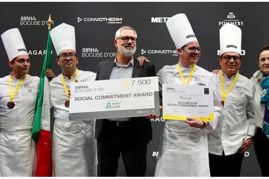 Equipo de chef bajacaliforniano Marcelo Hisaki gana premio en Bocuse d’Or en Francia