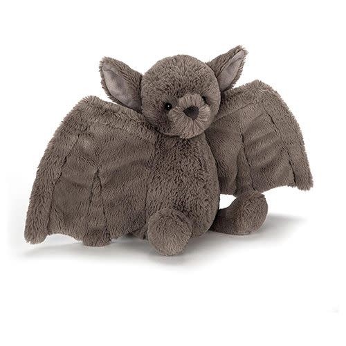 <p><a href="https://www.amazon.com/Jellycat-Bashful-Stuffed-Animal-Medium/dp/B074TY4SLK?tag=syn-yahoo-20&ascsubtag=%5Bartid%7C10055.g.34025260%5Bsrc%7Cyahoo-us" rel="nofollow noopener" target="_blank" data-ylk="slk:Shop Now;elm:context_link;itc:0;sec:content-canvas" class="link ">Shop Now</a></p><p>Bashful Bat</p><p>amazon.com</p><p>$25.00</p><span class="copyright">Jellycat</span>