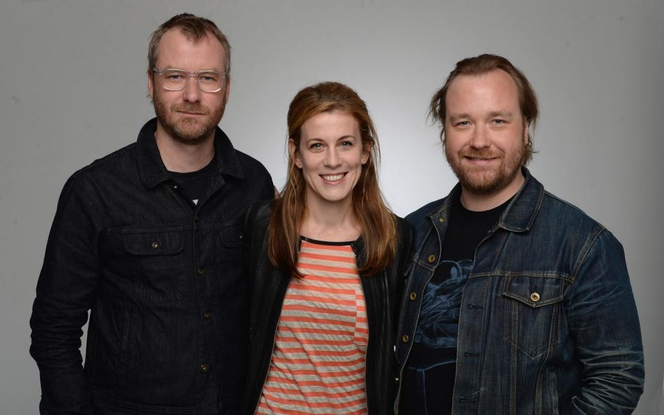 Tom Berninger, Matt Berninger and his wife and New Yorker writer Carrin Besser - Getty