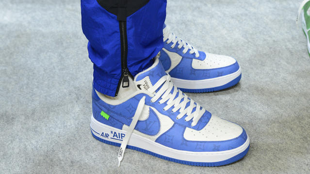 In Line at the Louis Vuitton and Nike “Air Force 1” Exhibition—All the Best  Street Style