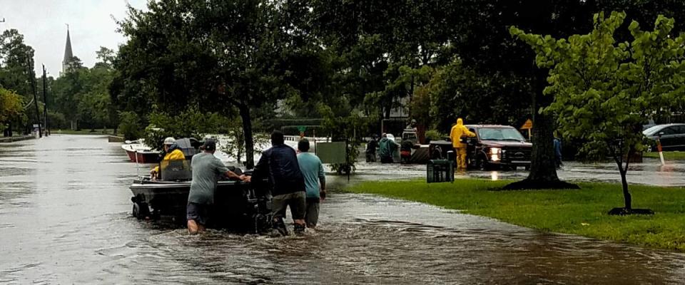 Flooding in Houston, Texas
