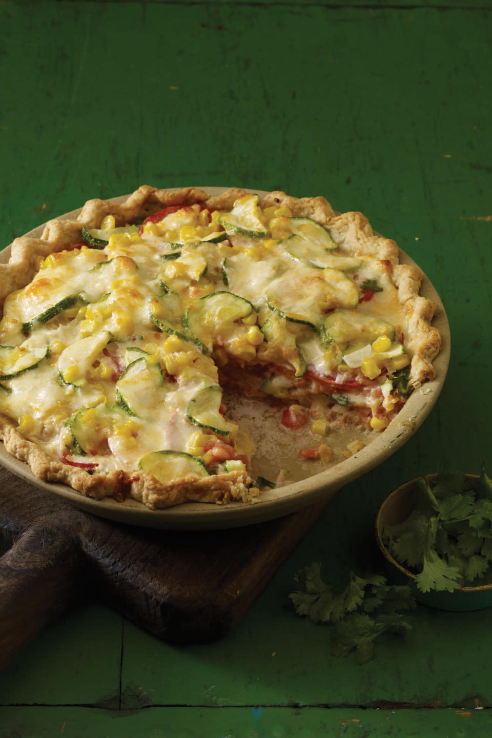 Tomato Milpa Pie