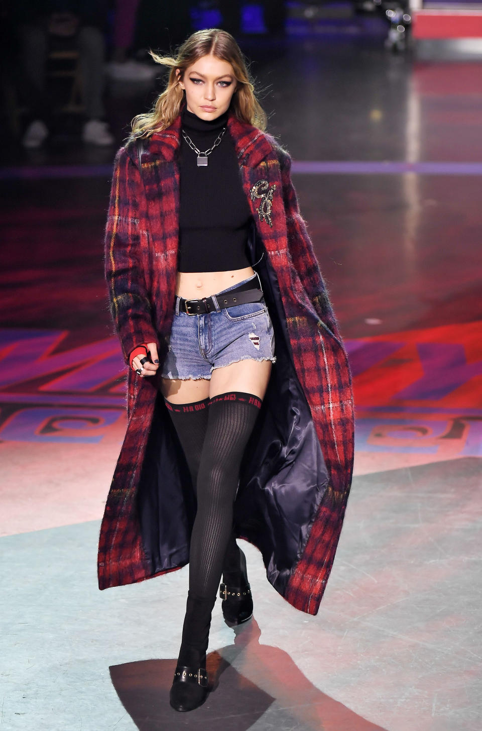 Gigi Hadid at Tommy Hilfiger