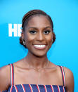 <p><em>Insecure </em>star Issa Rae has been busy promoting (and partying for) the upcoming season of her HBO series. Thanks to hair pro Felicia Leatherwood, the natural hair beauty’s mane is always in check, and this twisted and curly chignon ‘do is also summer-approved. (Photo: Getty Images) </p>