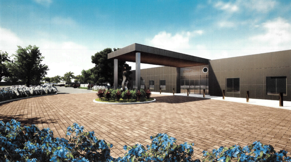 Roskamp Institute, 2040 Whitfield Ave., has plans for an Alzheimer’s infusion program and capital campaign to expand facilities. Shown above is an artist’s rendering what the campus would look like after completion. Roskamp Institute illustration