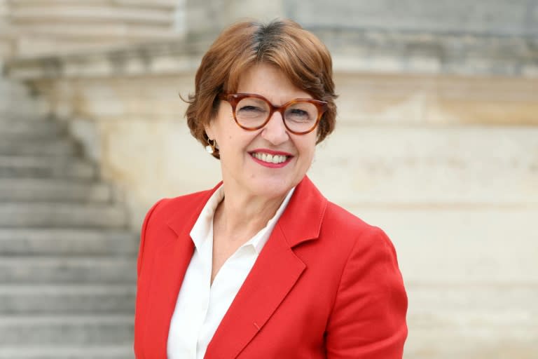 Annie Genevard (Les Républicains), nouvelle ministre de l'Agriculture dans le gouvernement de Michel Barnier dévoilée le 21 septembre 2024 (Alain JOCARD)