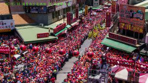 白沙屯媽祖北港進香。（圖／白沙屯媽祖婆網站粉專）