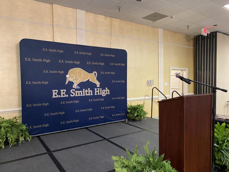 On Sunday, May 29, 2022, the National Association of E.E. Smith High School Alumni and Friends hosted an inaugural induction ceremony for the school's Sports Hall of Fame. More than 480 people were in attendance.
