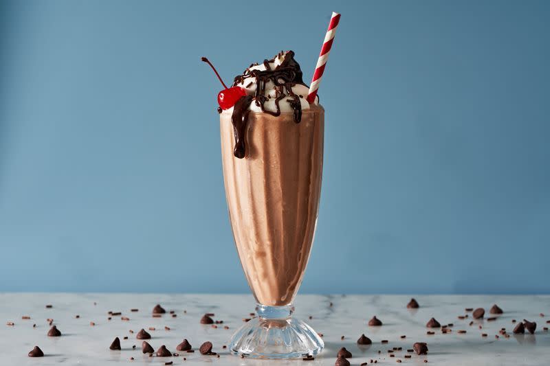 Easy Chocolate Milkshake