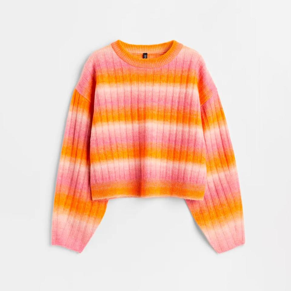 Rib-knit Sweater