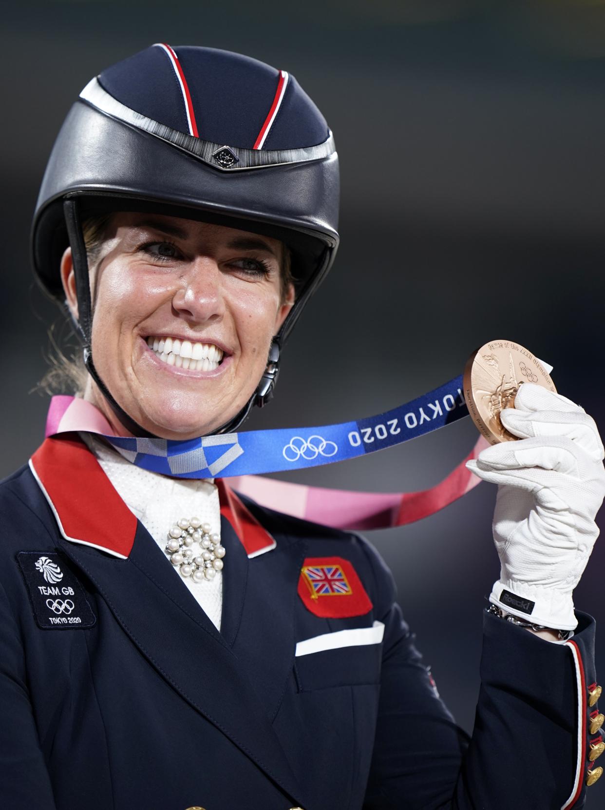 Charlotte Dujardin won bronze in the individual dressage (Danny Lawson/PA) (PA Wire)