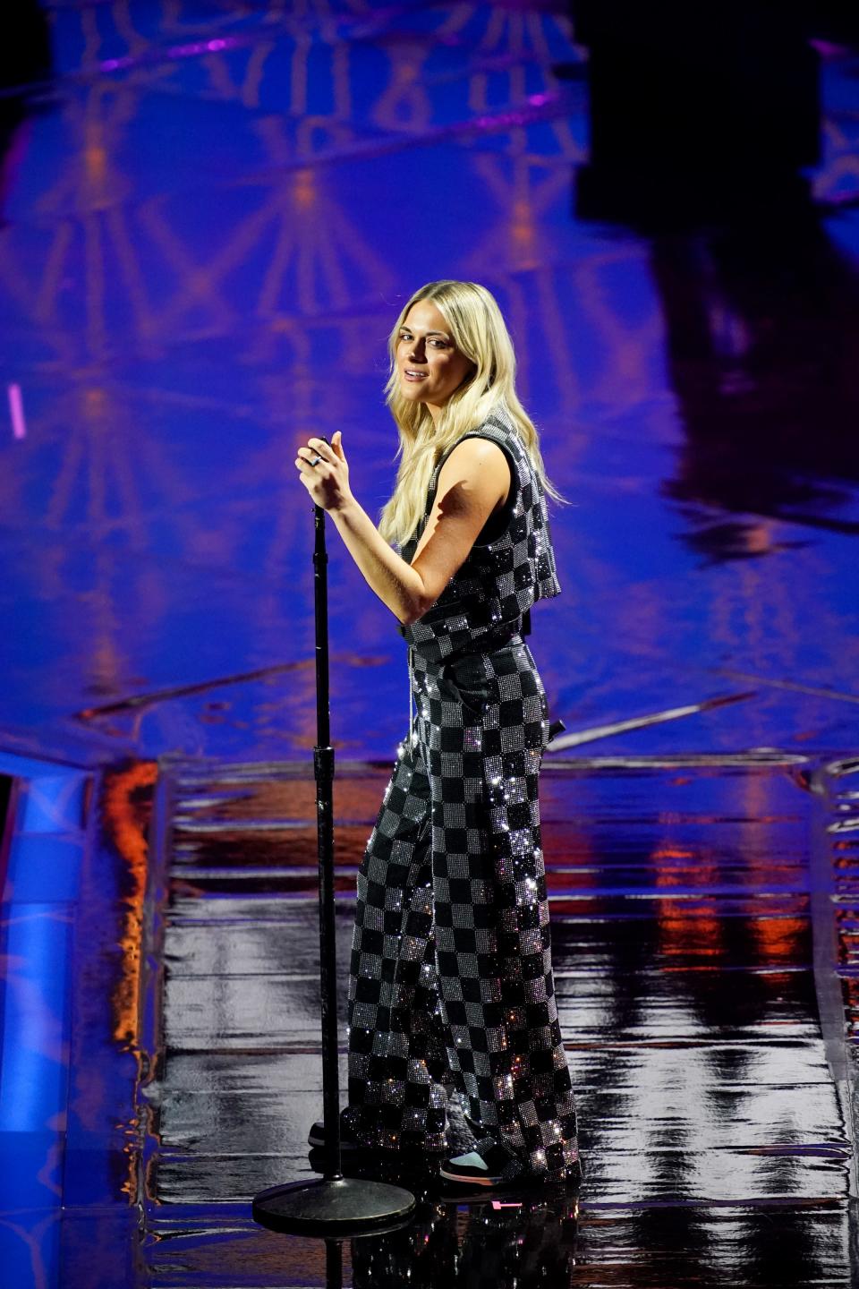 Alana Springsteen performs during the NHL Awards at Bridgestone Arena on Monday, June 26, 2023, in Nashville, Tennessee.